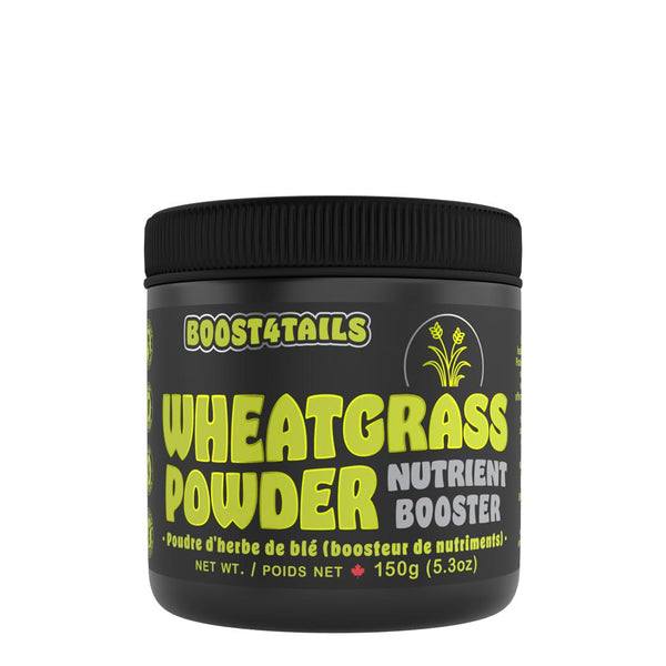 H 4 Tails Boost4Tails Poudre de Herbe de Blé Complément pour chiens et chats
