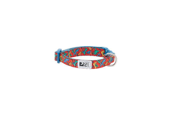 RC Pets Petite Clip Dog Collar, Jurassic Pack
