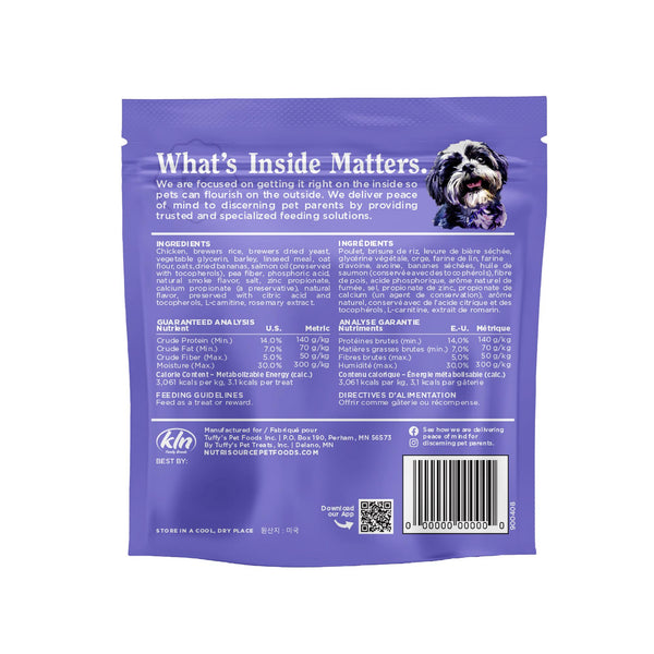 NutriSource Little Bites Friandises goût poulet pour chiens