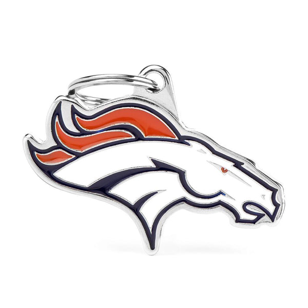 MyFamily NFL Denver Broncos Pet ID Tag, Medium