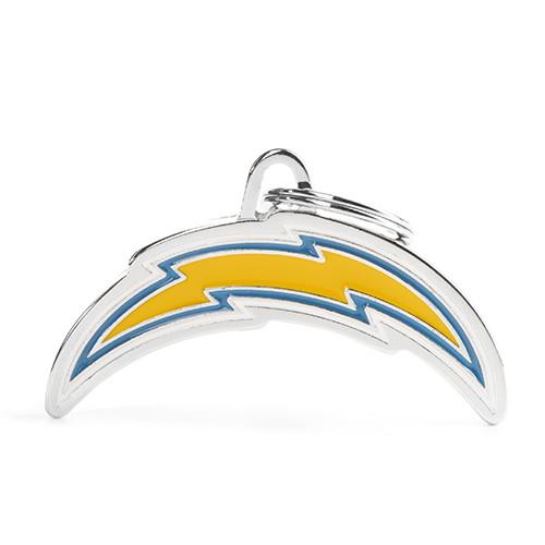 MyFamily NFL Los Angeles Chargers Pet ID Tag, Medium