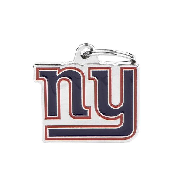 MyFamily NFL New York Giants Médaille d'identification pour animaux, Moyenne