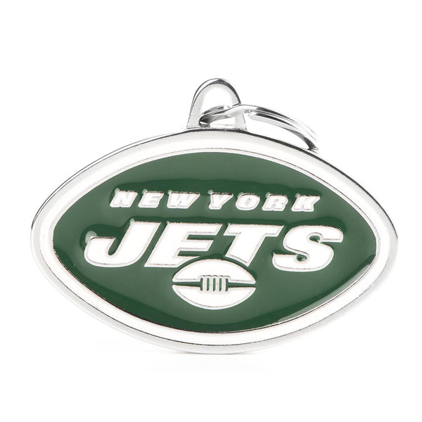MyFamily NFL New York Jets Médaille d'identification pour animaux, Moyenne