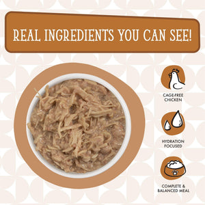 Cats in the Kitchen Fowl Ball Chicken & Turkey Recipe Au Jus Wet Cat Food Can