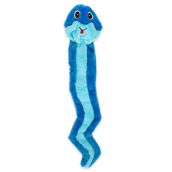 Guru Pet Jouet Hide-A-Tail Serpent pour chien, bleu