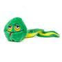 Guru Pet Jouet Hide-A-Tail Serpent pour chien, vert