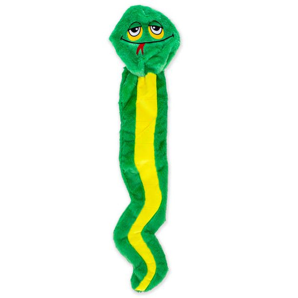 Guru Pet Jouet Hide-A-Tail Serpent pour chien, vert