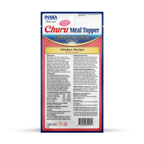 INABA Churu Garniture Repas Poulet pour Chats