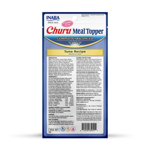 INABA Churu Meal Topper Tuna for Cats