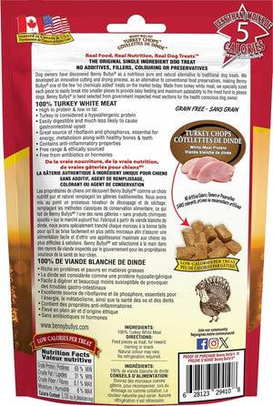 Benny Bully's Turkey Chops Freeze-Dried Dog Treats