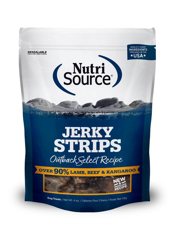 Friandises Jerky NutriSource Outback Select pour chiens