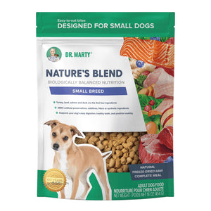 Dr. Marty Nature's Blend Small Breed Freeze-Dried Raw Dog Food (CA)