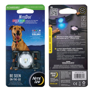 Nite Ize NiteDog Disc-O Tech Rechargeable Pet Light