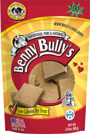 Benny Bully's Liver Chops Friandises lyophilisées pour chiens
