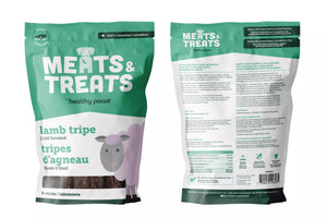 Healthy Paws Bâtonnets de tripes d'agneau fumés à froid friandises pour chiens
