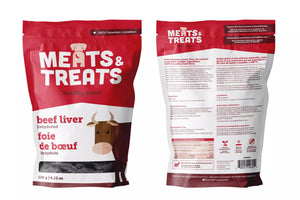 Healthy Paws Foie de bœuf déshydraté friandises pour chiens