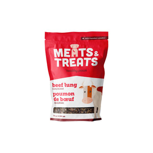 Healthy Paws Poumon de bœuf déshydraté friandises pour chiens et chats