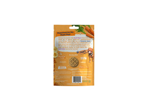 Snack Baby Gaufres super-aliments au curcuma et carotte lyophilisées pour chiens