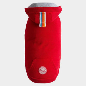 GF Pet Urban Dog Hoodie, Red