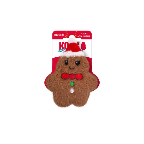 KONG Holiday Snuzzles Gingerbread Dog Toy