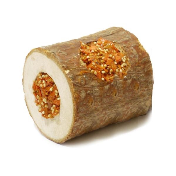 Rosewood Naturals Nibbles Carotte Woodroll Friandises pour Petits Animaux