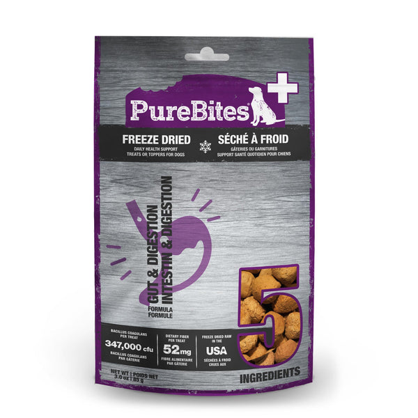 PureBites Gut & Digestion Freeze-Dried Dog Treats