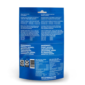 PureBites Hanches & Articulations Friandises Lyophilisées pour Chiens