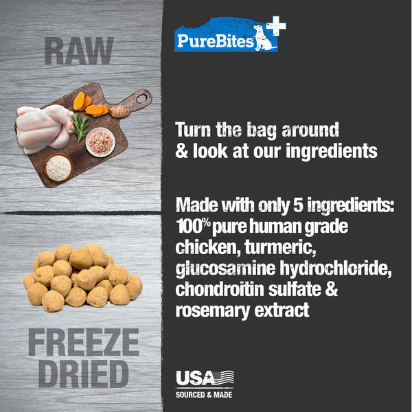 PureBites Hip & Joint Freeze-Dried Dog Treats
