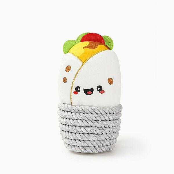 HugSmart Fiesta Chewsday Jouet chien Ropefunz Burrito
