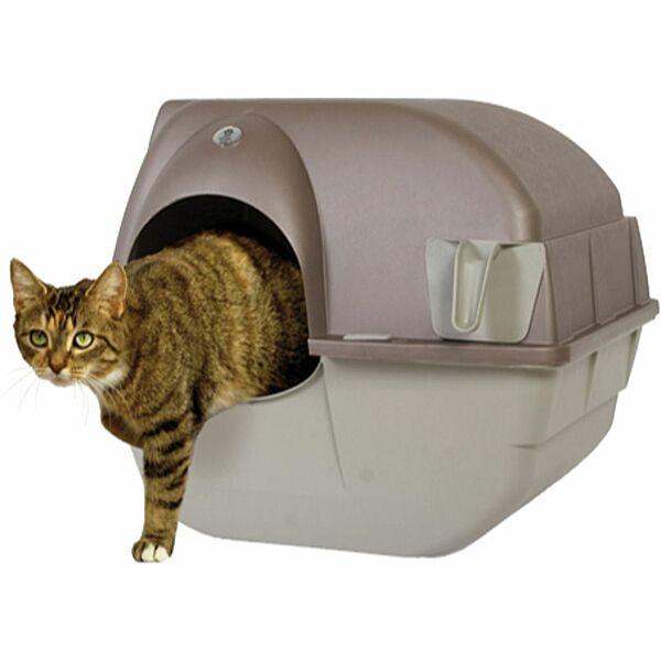 Omega Paw Bac à litière auto-nettoyant Roll'n Clean