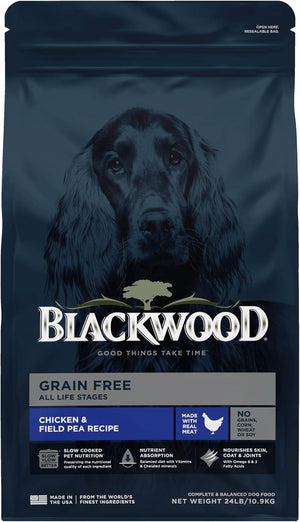 Blackwood Croquettes sans céréales au poulet et pois de champ pour chiens