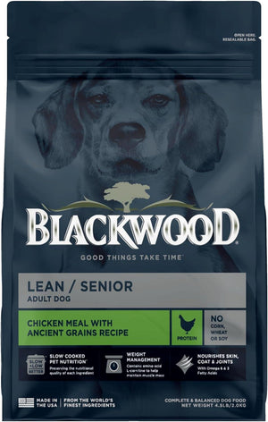Blackwood Croquettes pour chiens seniors maigres au poulet et céréales anciennes