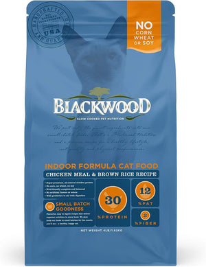 Blackwood Chicken Meal & Brown Rice Indoor Dry Cat Food