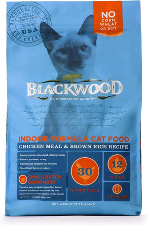Blackwood Chicken Meal & Brown Rice Indoor Dry Cat Food