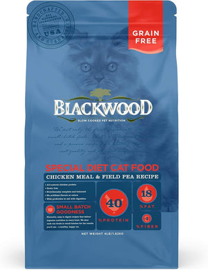 Blackwood Special Diet Chicken Meal & Field Pea Grain-Free Dry Cat Food