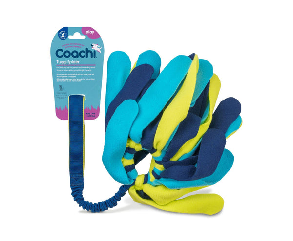 The Company of Animals Coachi Tuggi Spider Dog Toy