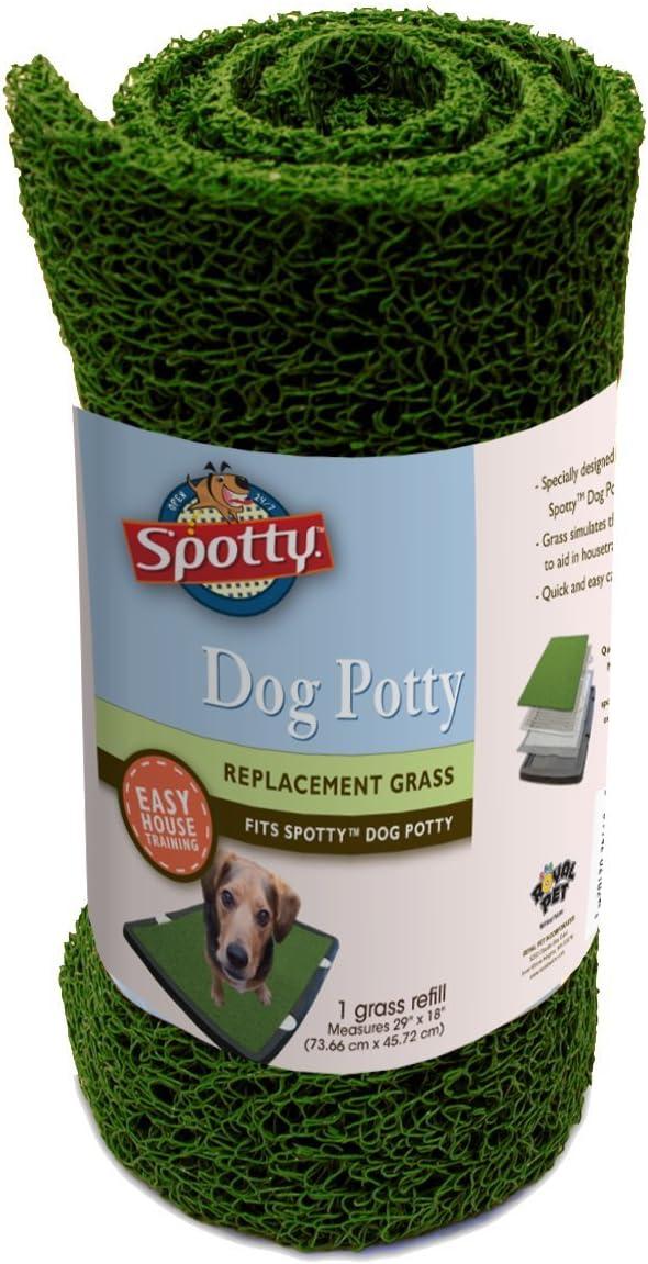Spotty Tapis de remplacement en gazon pour l'entraînement des chiens d'intérieur