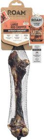 Roam Roo Chopper Outback Kangaroo Femur Bone Dog Treats, Medium/Large