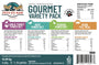 Pets Go Raw Galettes surgelées Gourmet Variety Full Meal pour chiens