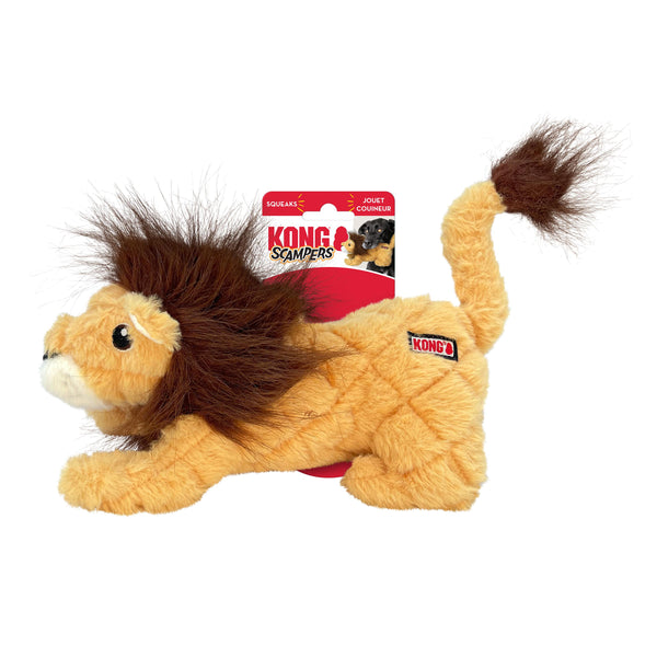 KONG Scampers Lion Dog Toy