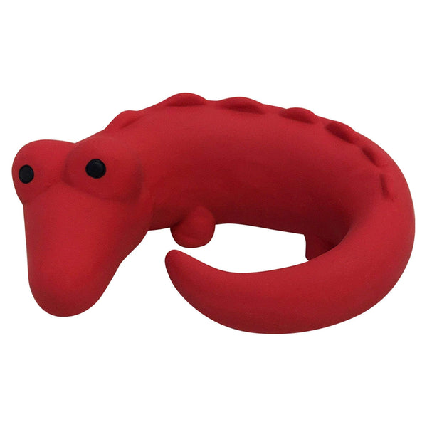 foufouBRANDS fouFIT Jouet pour chien Zoo Chew Alligator en latex