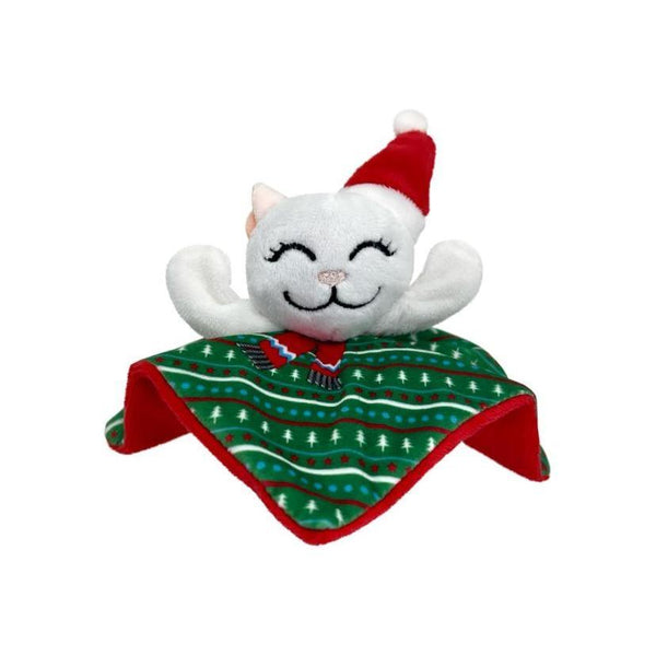 KONG Jouet pour chat Holiday Crackles Santa Kitty