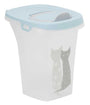 Moderna Trendy Story Cat Food Storange Container, Maasai Blue