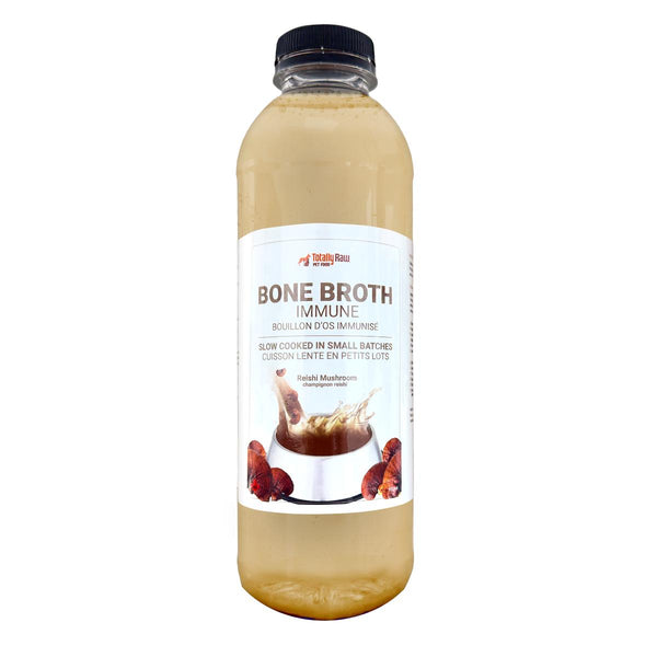Totally Raw Pet Food Bouillon d'os immunitaire pour chiens