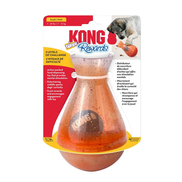 KONG Rewards Jouet distributeur de friandises Tipsy pour chiens