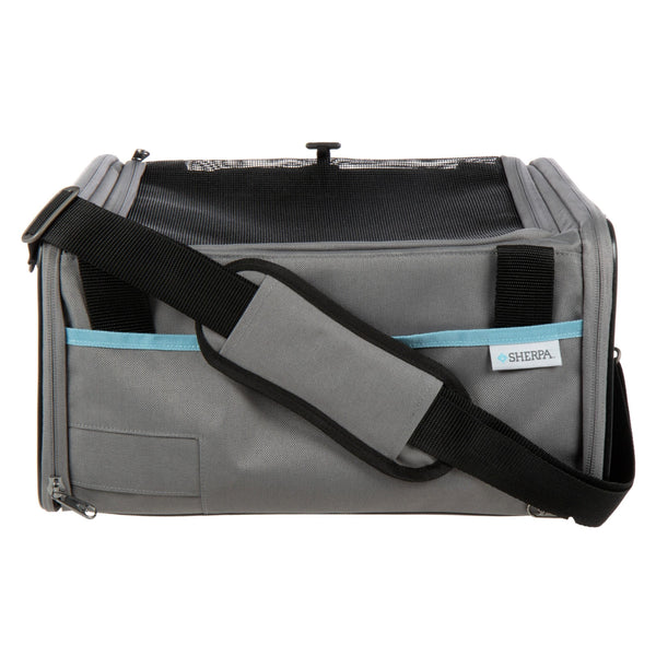 Sherpa Out & About 2-in-1 Pet Booster Seat & Carrier, Grey
