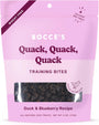Bocce's Bakery Quack Quack Quack Duck & Blueberry Training Bites Dog Treats