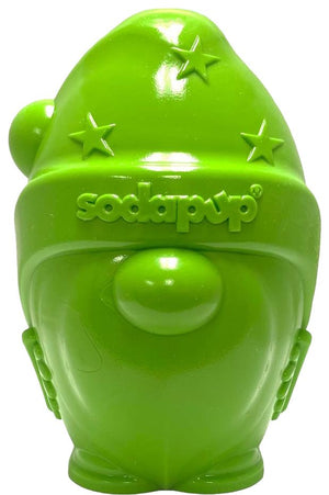 SodaPup Gnome Durable PUP-X Rubber Treat Dispenser Dog Toy