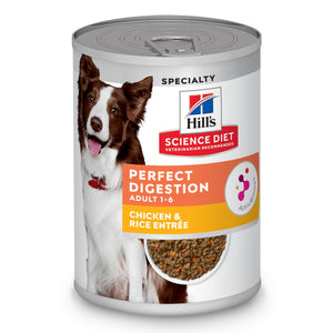 Hill's Science Diet Adult Perfect Digestion Chicken & Rice Entree Wet Dog Food
