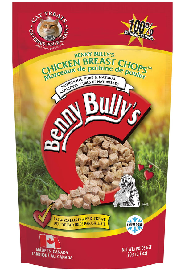Benny Bully's Chicken Breast Chops Freeze-Dried Cat Treats